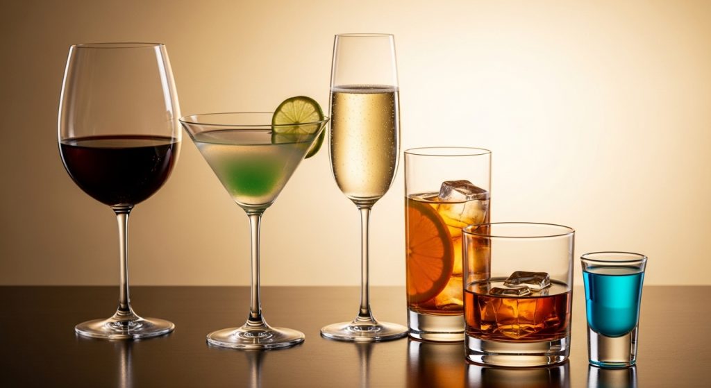 Chamaeleon Glassware for Rental